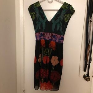 Desigual floral dress size small